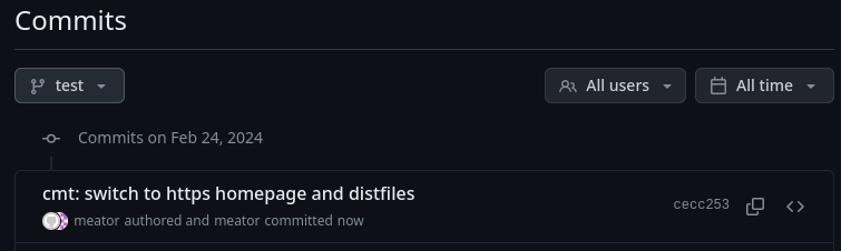 funny commit
